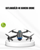 Bağlantılı Drone Katlanabilir 360° Takla Özellikli thumbnail 1