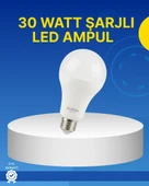 Ev İş Yeri İçin Şarjlı Led Ampul thumbnail 1