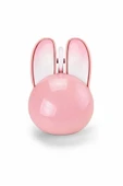 Tavşan Figürlü Mouse Pil Dahil Etiket Hediyeli Pembe thumbnail 1