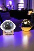 Hava Nemlendirici Masa Gece Lambası Usb Projeksiyon Aromaterapi thumbnail 2