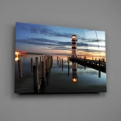 Deniz feneri Cam Tablo thumbnail 2