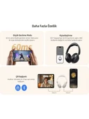 QCY H3 Pro ANC Mor Kulak Üstü Bluetooth Kulaklık thumbnail 5