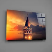 Galata Kulesi Cam Tablo thumbnail 2