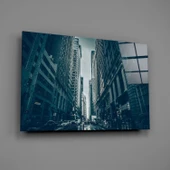 New York Şehri Cam Tablo thumbnail 2