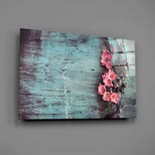 Pastel Çiçek Cam Tablo thumbnail 2