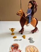 Bebekli Atlı Set | Oyuncak Atlı Bebekli Set thumbnail 2