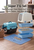 Elekli Kedi Tuvaleti Başlangıç Seti 3'lü Set thumbnail 9