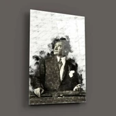 Atatürk Portre Cam Tablo thumbnail 2