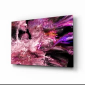 Mor Uzay Cam Tablo thumbnail 1
