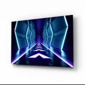 Neon Işıklar Cam Tablo thumbnail 1