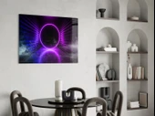 Neon Işıklar Cam Tablo thumbnail 5