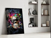 Kafatası Cam Tablo thumbnail 6