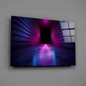 Neon Işıklar Cam Tablo thumbnail 2