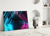 Neon Işıklar Cam Tablo thumbnail 3
