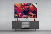 Kadın Portresi Cam Tablo thumbnail 8