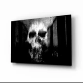 Kafatası Cam Tablo thumbnail 1