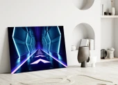 Neon Işıklar Cam Tablo thumbnail 3