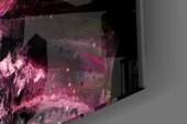Mor Uzay Cam Tablo thumbnail 7