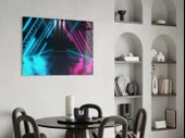 Neon Işıklar Cam Tablo thumbnail 5