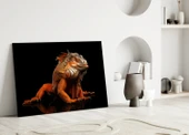 Komodo Ejderhası Cam Tablo thumbnail 3