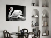 Kuğu Cam Tablo thumbnail 5