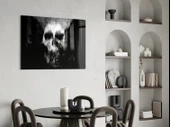 Kafatası Cam Tablo thumbnail 5