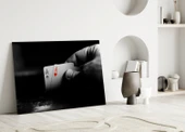 Oyun Kartları Cam Tablo thumbnail 3