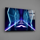 Neon Işıklar Cam Tablo thumbnail 2