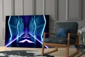 Neon Işıklar Cam Tablo thumbnail 6