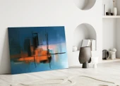Soyut Siluet Cam Tablo thumbnail 3