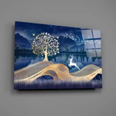 Sihirli Geyik Cam Tablo thumbnail 2