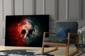 Kafatası Cam Tablo thumbnail 6