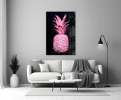 Pembe Ananas Cam Tablo thumbnail 3