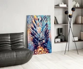 Renkli Ananas Cam Tablo thumbnail 5