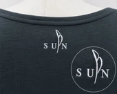 Kadın Oversize Yuvarlak Yaka Basic Bluz - Koyu Yeşil thumbnail 3
