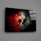 Kafatası Cam Tablo thumbnail 2