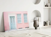 Pembe Ev Cam Tablo thumbnail 3