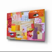 Modern Patchwork Cam Tablo thumbnail 1