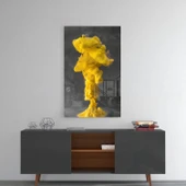 Sarı Duman Cam Tablo thumbnail 8