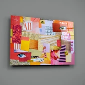 Modern Patchwork Cam Tablo thumbnail 2