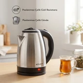 Conti CK-280 Zenith Su Isıtıcı Çelik Kettle thumbnail 2