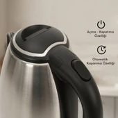 Conti CK-280 Zenith Su Isıtıcı Çelik Kettle thumbnail 5