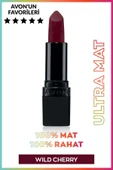 AVON Özel Tasarımlı Ultra Matte Ruj Wild Cherry thumbnail 1