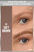 Brow Insert Çift Uçlu Kaş Kalemi – 02 Soft Brown thumbnail 6