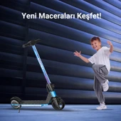 Corby CS50 Elektrikli Çocuk Scooter Mavi thumbnail 5