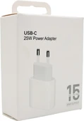 USB-C 25W POWER ADAPTER TYPCE-C GİRİŞLİ İPHONE 15 PRO MAX ŞARJ ADAPTÖRÜ thumbnail 2