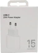 USB-C 25W POWER ADAPTER TYPCE-C GİRİŞLİ İPHONE 15 PRO MAX ŞARJ ADAPTÖRÜ thumbnail 1