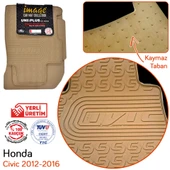 İmage Honda Civic 2012-2016 Bej Kauçuk Paspas thumbnail 1