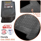 İmage Honda Civic 2002-2012 Siyah Kauçuk Paspas thumbnail 1
