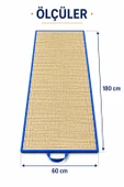 2 adet Hasır Mat, Plaj - Kamp Matı, 60x180 cm thumbnail 6